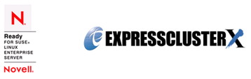 SUSE and EXPRESSCLUSTER X logo